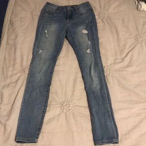 Skinny High Rise Jeans